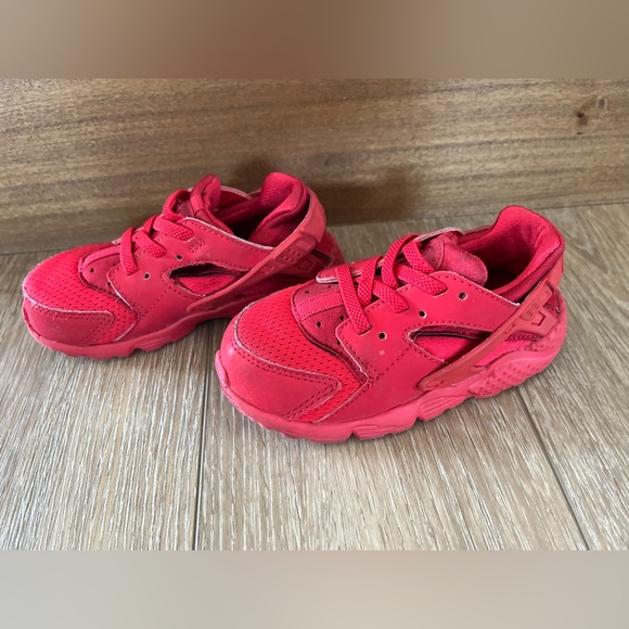 Nike toddler Huarache red tennis shoe size 8C - Picture 6 of 8
